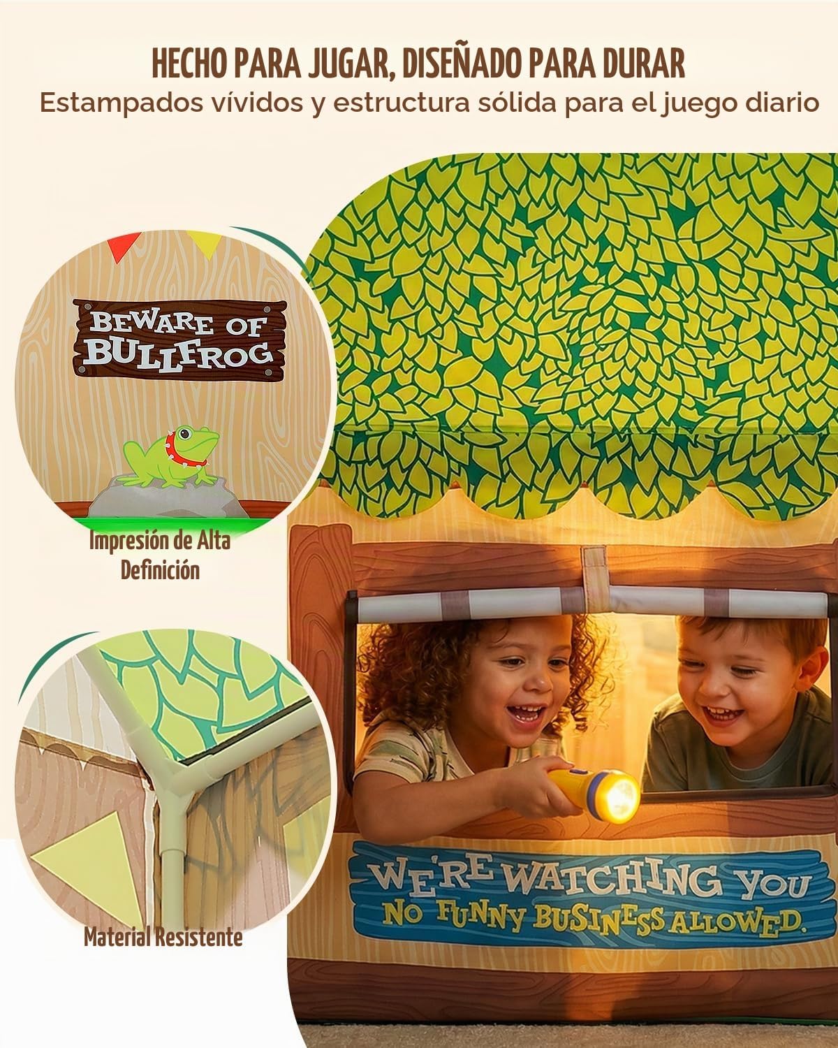 SweHouse Tienda de Juegos para Niños de Interior: Tienda de Campaña...