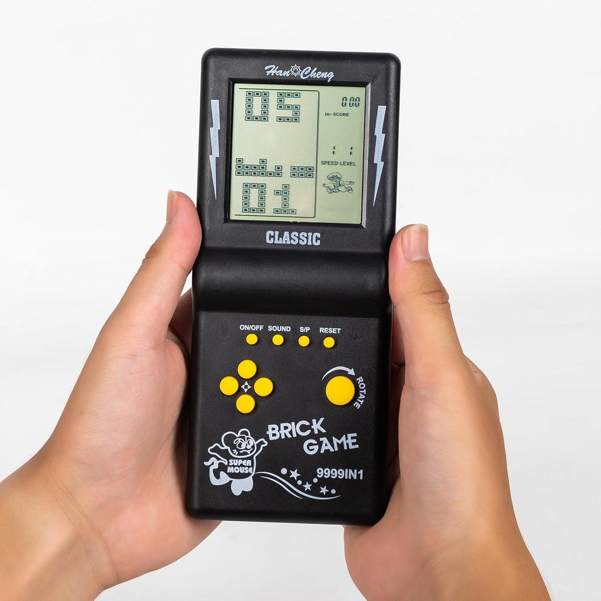 Consola de Juego Portátil de Ladrillo Desyeryamimi, Pantalla Grande...