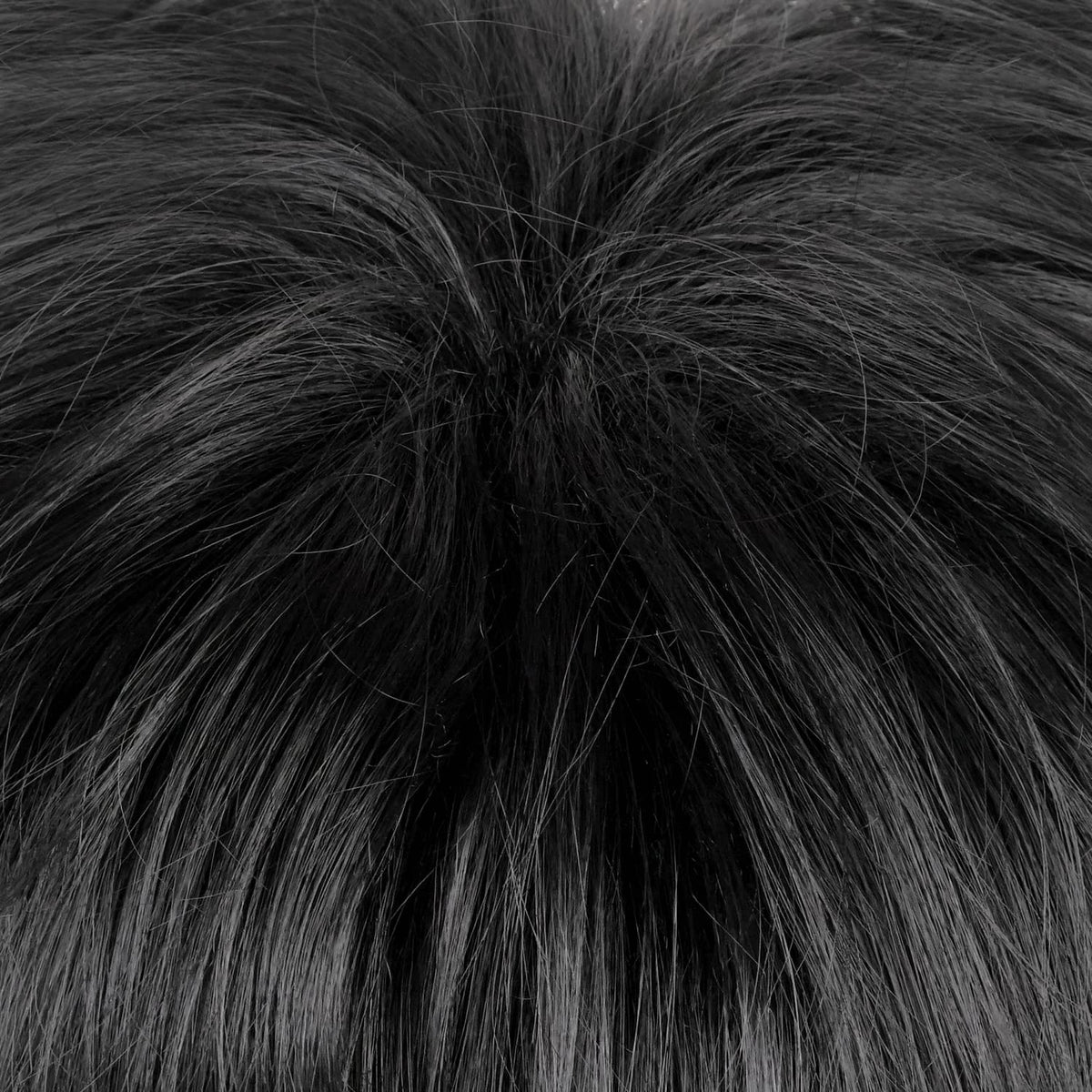 LABEAUTÉ Peluca corta negra de cosplay de anime para hombre, peluca...