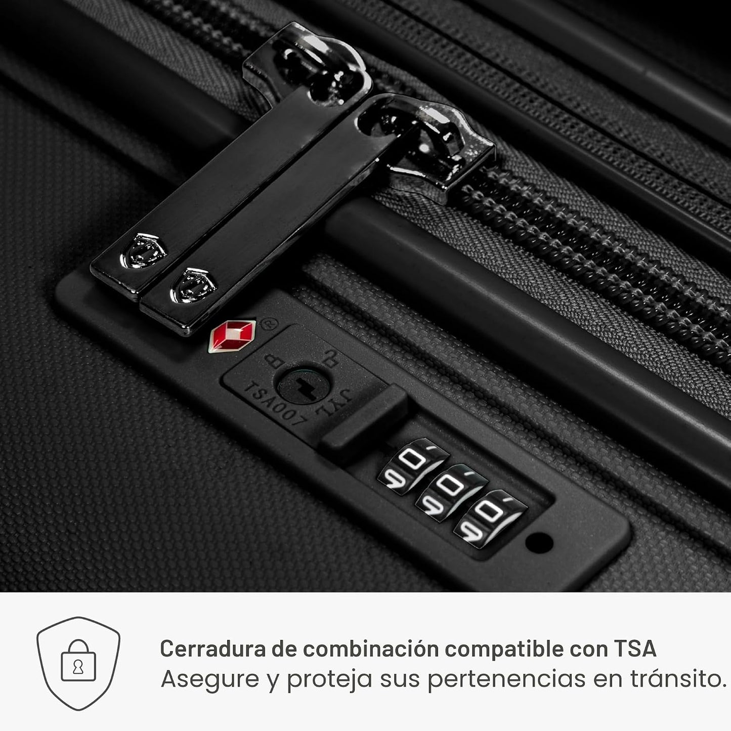 Traveler's Choice, Pagosa - Maleta giratoria de carcasa dura indest...