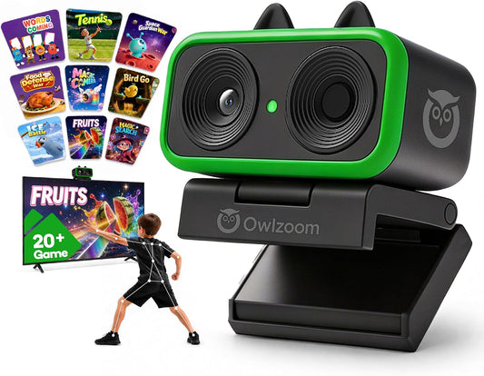 Owlzoom Consola de videojuegos de movimiento, sistema de juego acti...