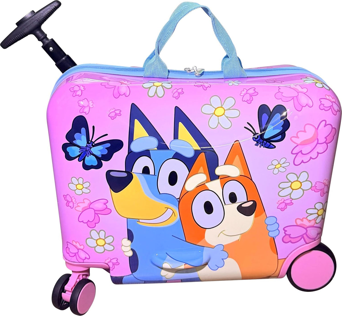 Fast Forward Maleta de 18" para niños con ruedas para paseo\/eq...