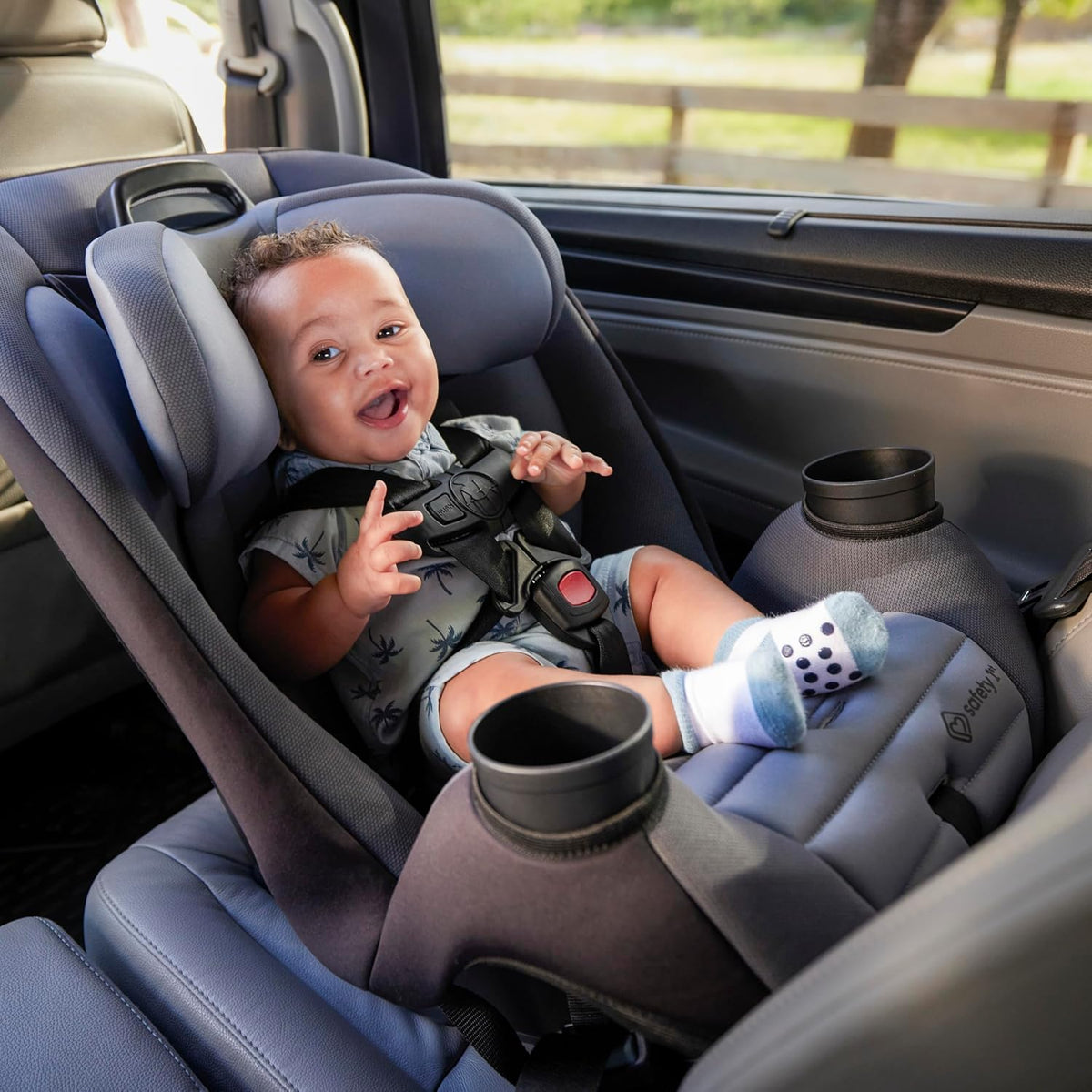 Safety 1st Ellaris - Asiento de seguridad convertible 3 en 1, diseñ...