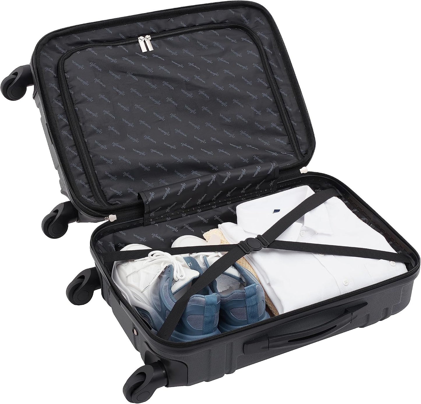 Equipaje rígido Wrangler Astral, maleta de 20 pulgadas para equipaj...