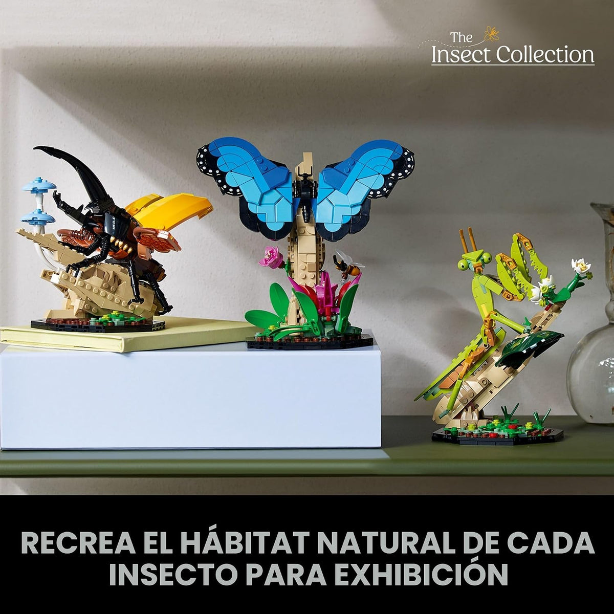 LEGO Ideas La Colección de Insectos, Divertido Regalo para Amantes...