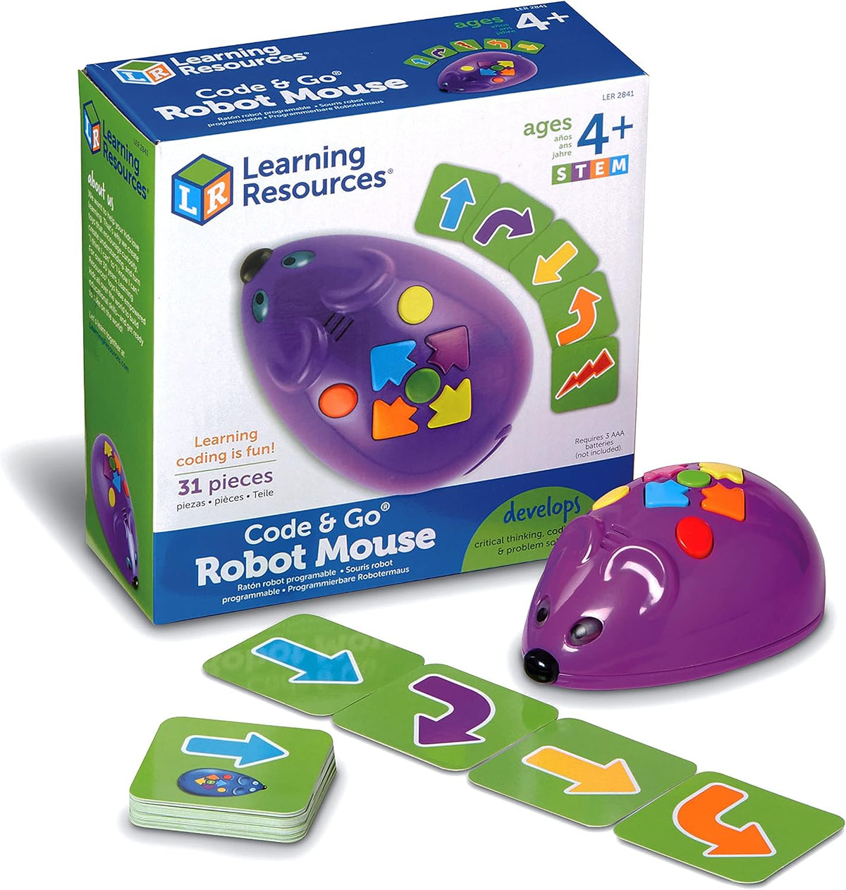 Juego de actividades Learning Resources con robot de ratón Code &am...