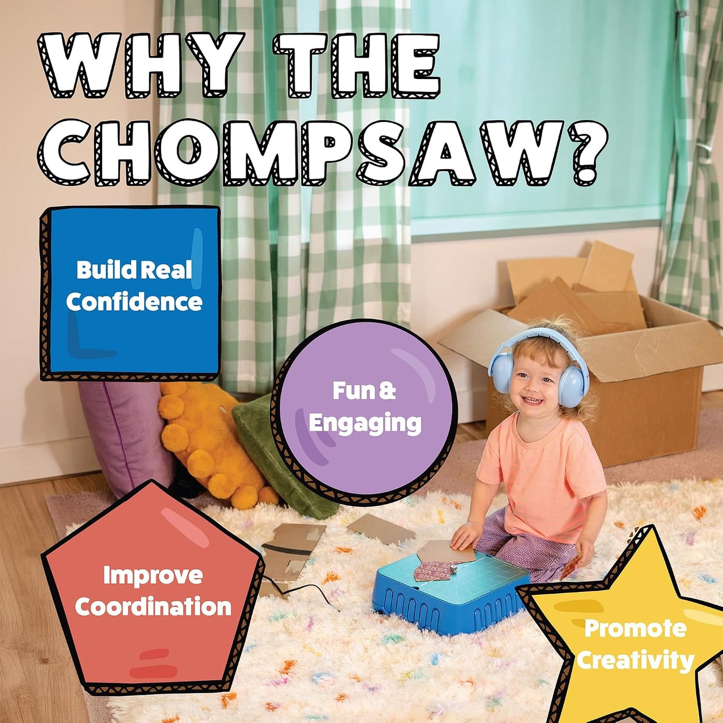 ChompSaw | La herramienta eléctrica definitiva segura para niños pa...