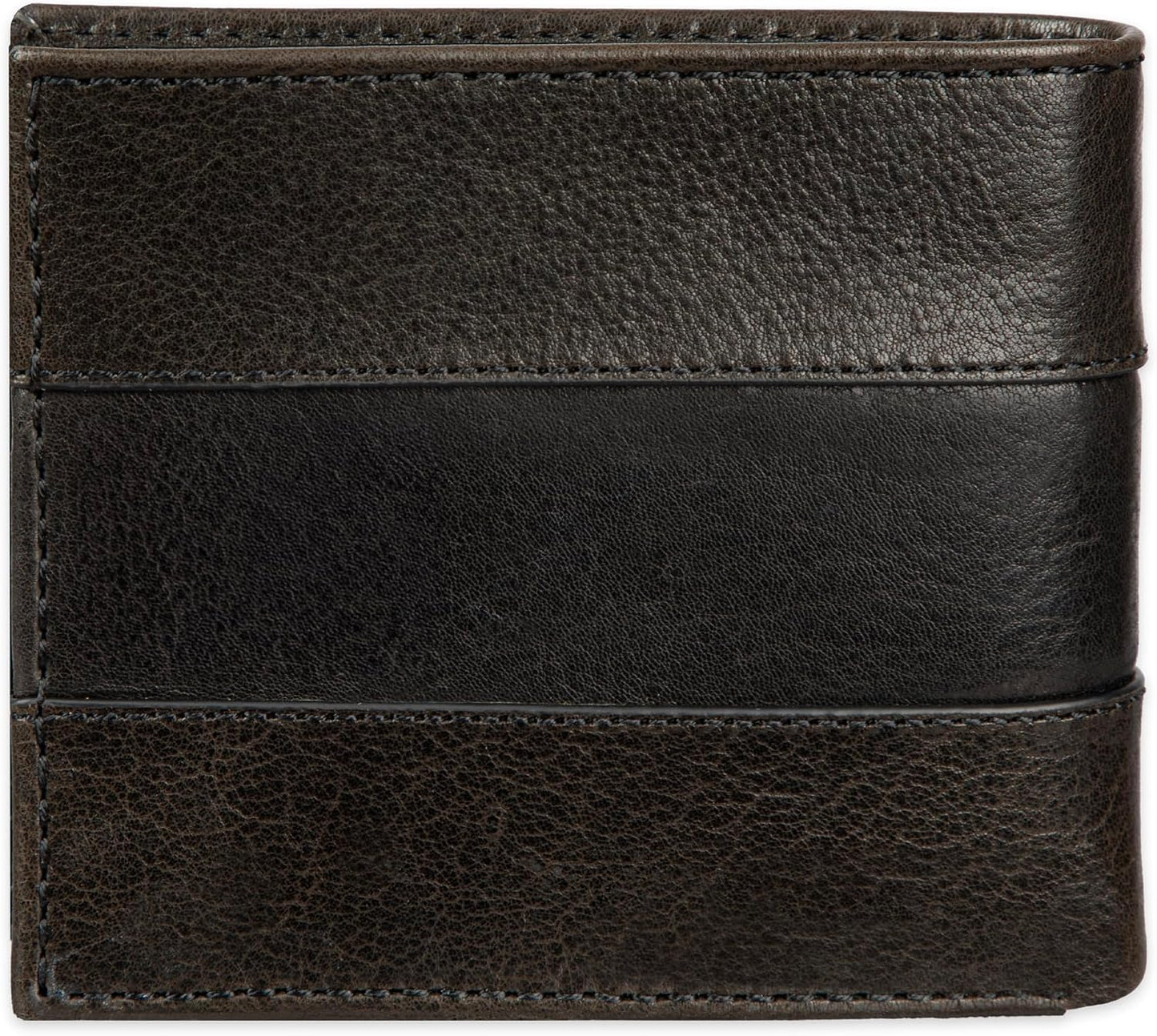 Tommy Bahama Cartera de cuero genuino para hombre con capacidad ext...