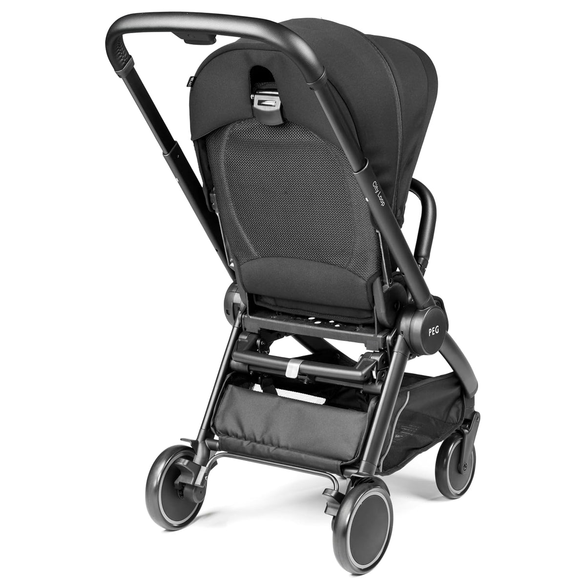Combo de asiento y marco PEG City Loop - True Black | Sistema de vi...