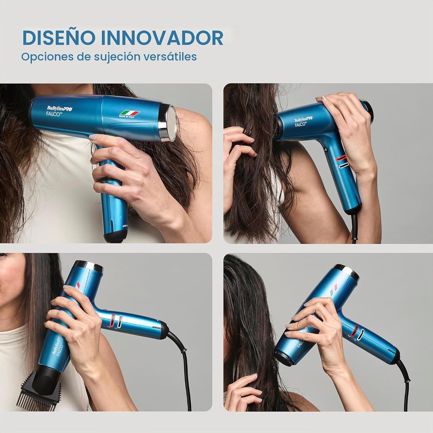 Secador de pelo Falco profesional italiano de alta velocidad BaByli...