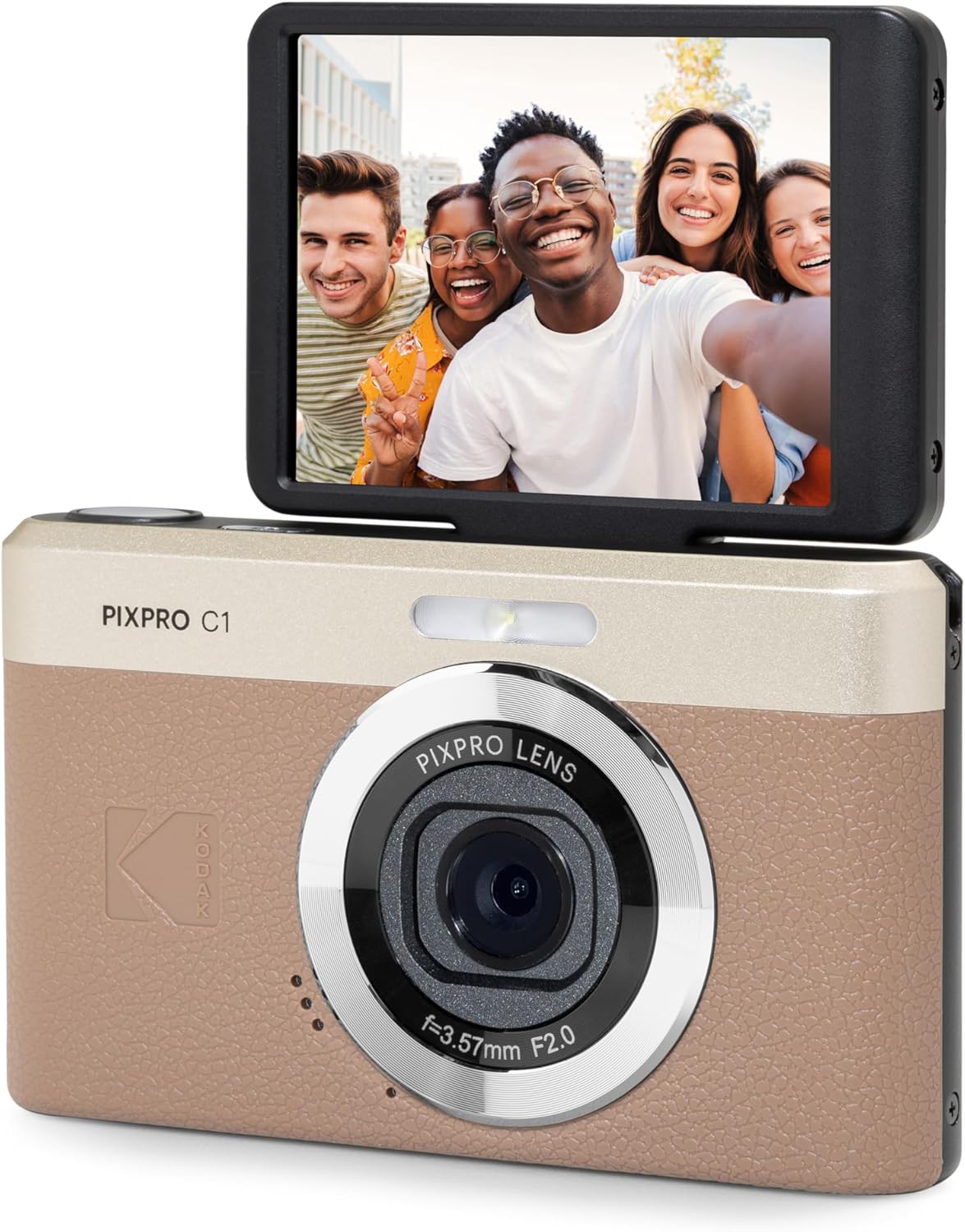 KODAK PIXPRO C1 - Cámara digital compacta de 13 MP, lente fija de 1...