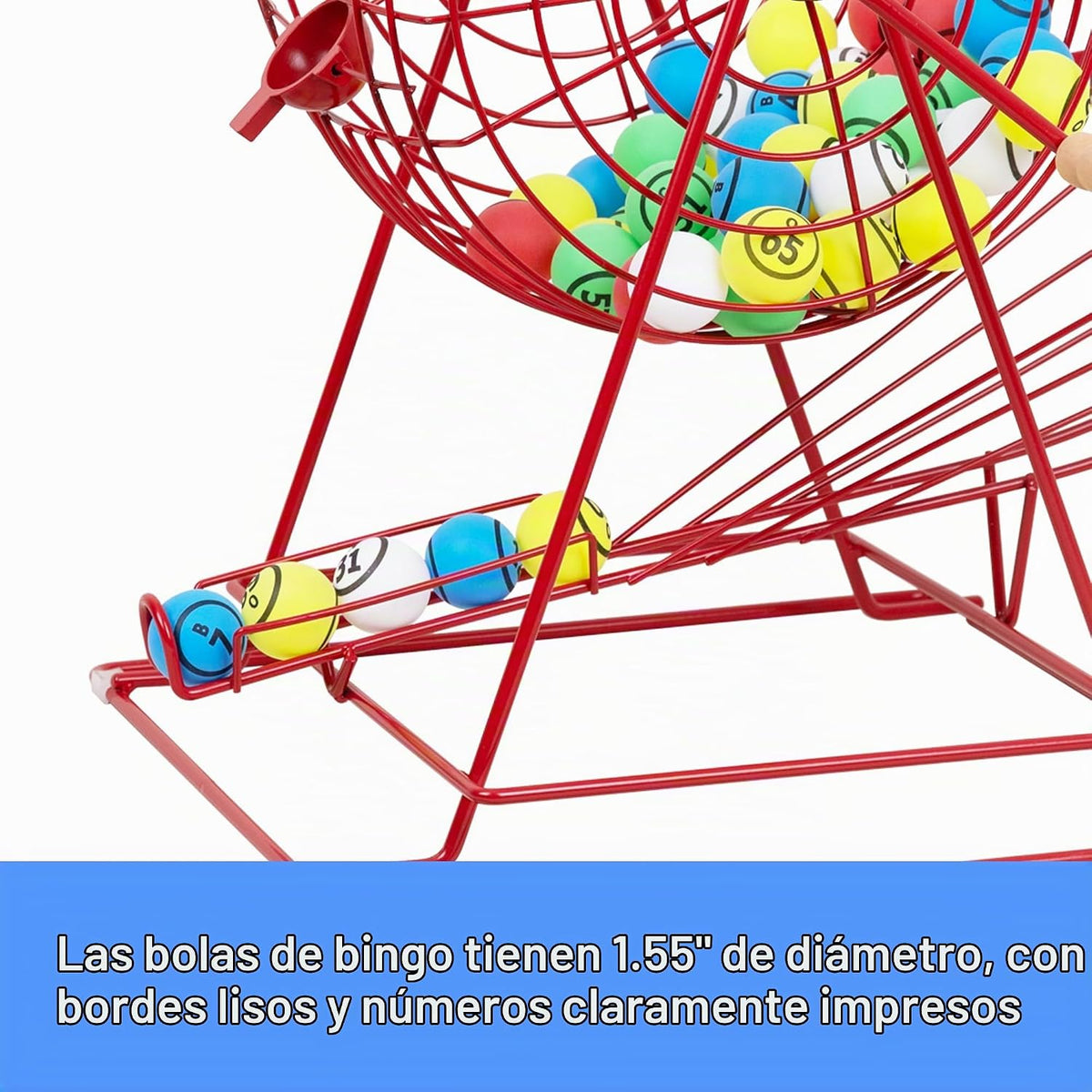 GSE - Juego de bingo profesional para adultos y grupos grandes, (ja...