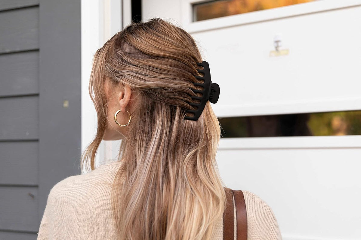 FRAMAR - Pinzas grandes de garra para cabello grueso \u2013 Pinza g...