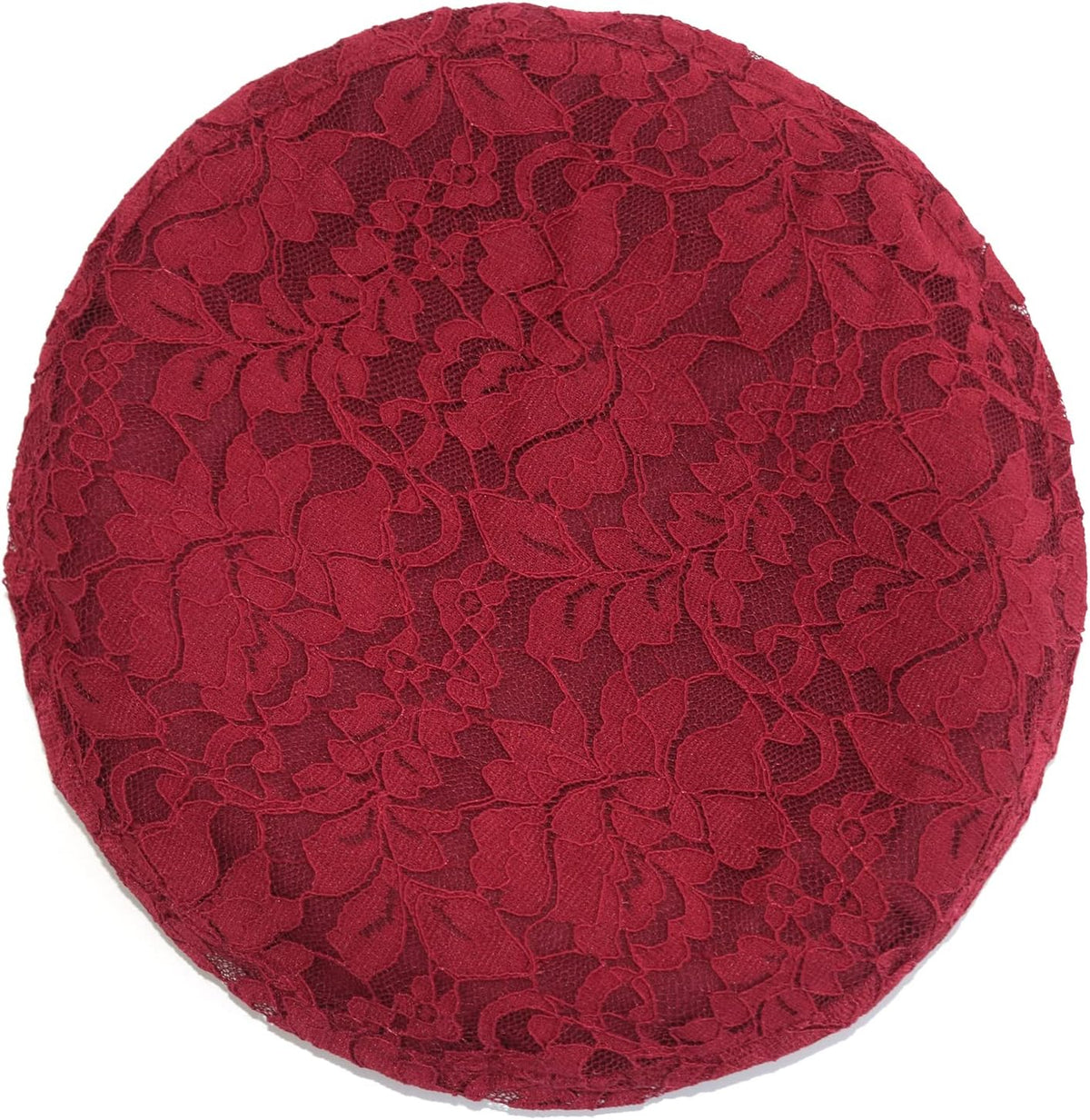AICHUAN Boina de encaje elegante para mujer, boina de vestido franc...