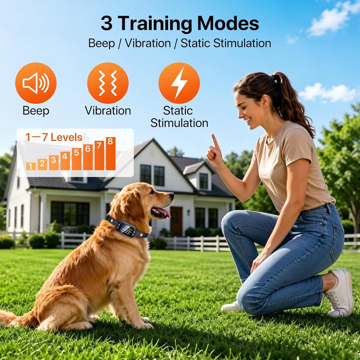 Sistema Inalámbrico De Cerca Para Perros GPS, Cerca Eléctrica Para...