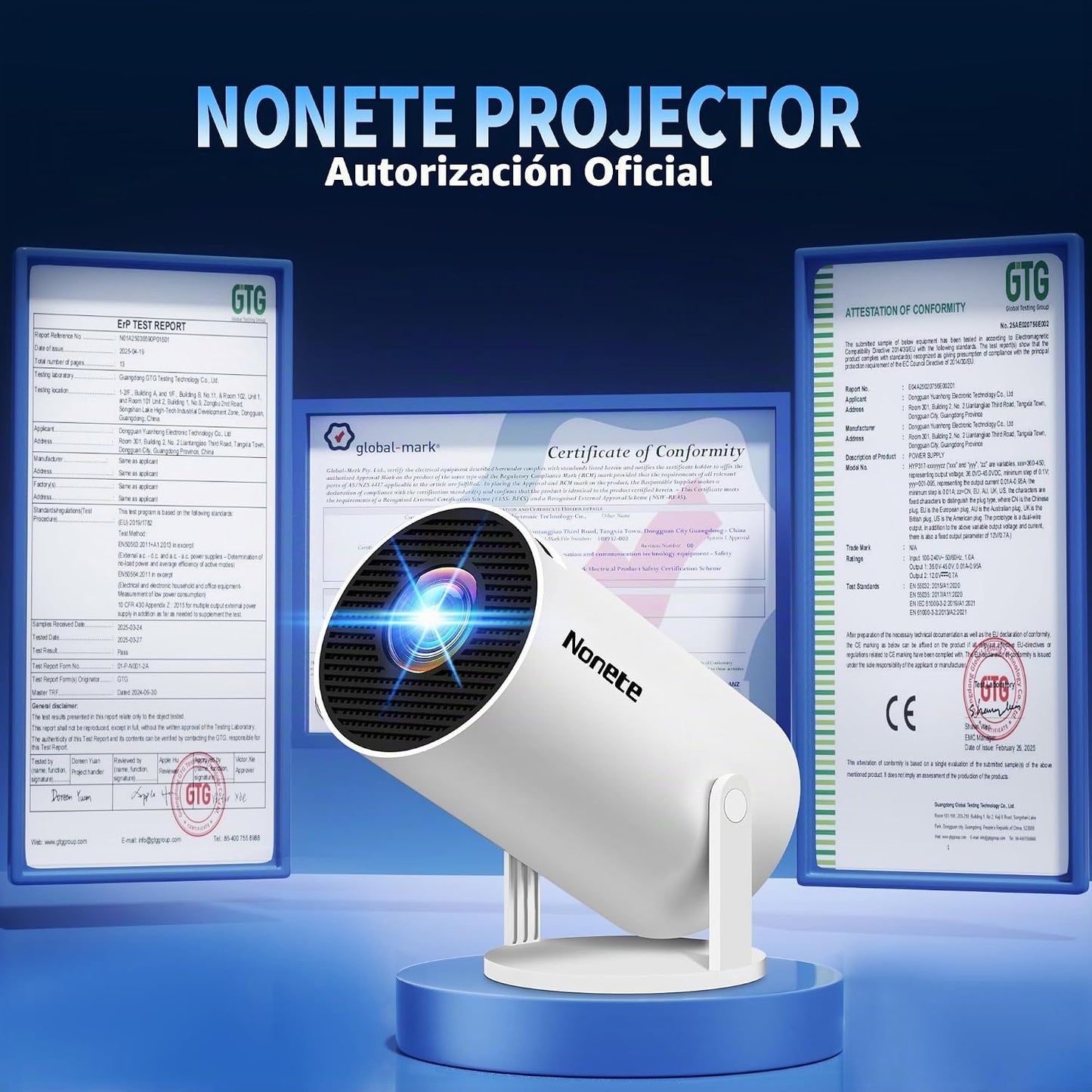 [Aplicaciones integradas y actualizadas en 2026] Mini proyector con...