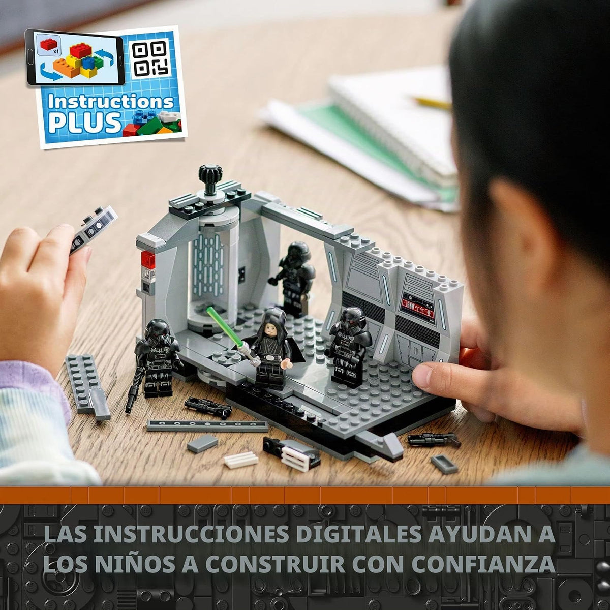 LEGO, Star Wars Dark Trooper Attack 75324 - Juego de juguetes de co...
