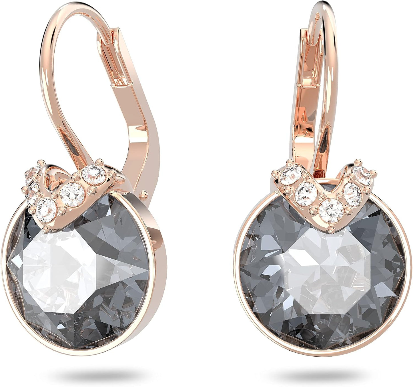 Pendientes de cristal Swarovski Bella V, cristales grises, amarillo...