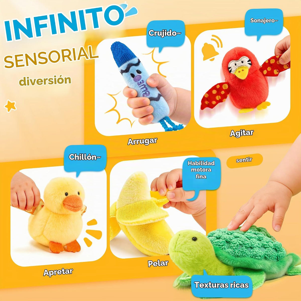 JoyCat - Juguetes Montessori para niños pequeños de 1 a 3 años, 12...