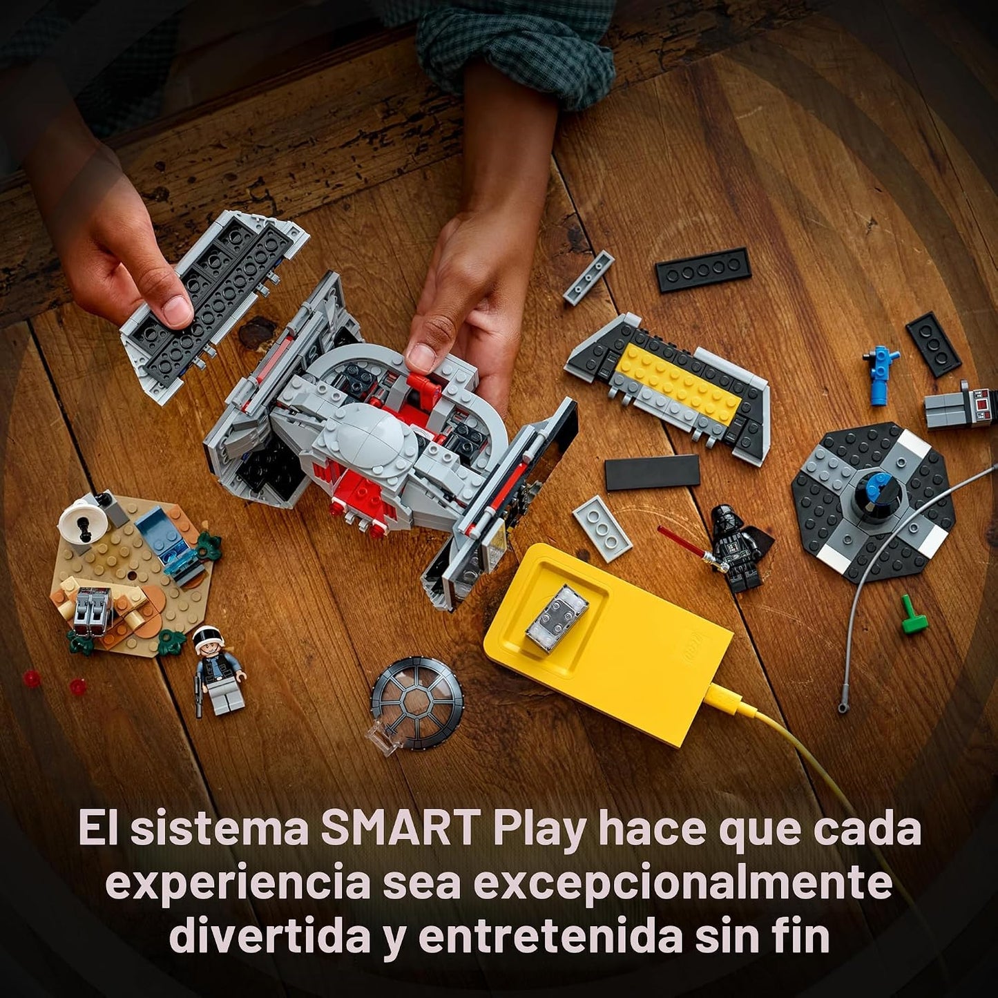 LEGO Star Wars SMART Play: Juego de construcción interactivo Tie Fi...
