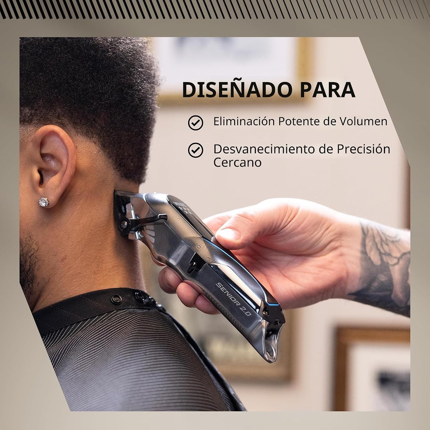 Cable Wahl Professional 5 Estrellas Senior 2.0\/Inalámbrico | Motor...