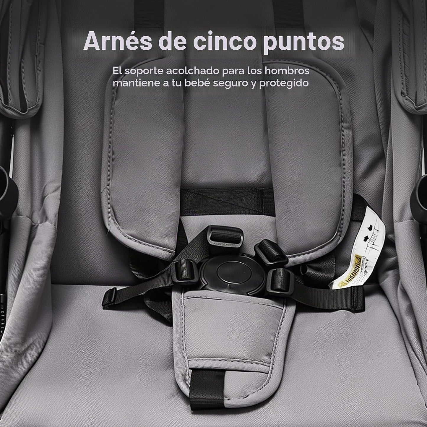 Cochecito de bebé convertible 2 en 1, recién nacido a niño pequeño...