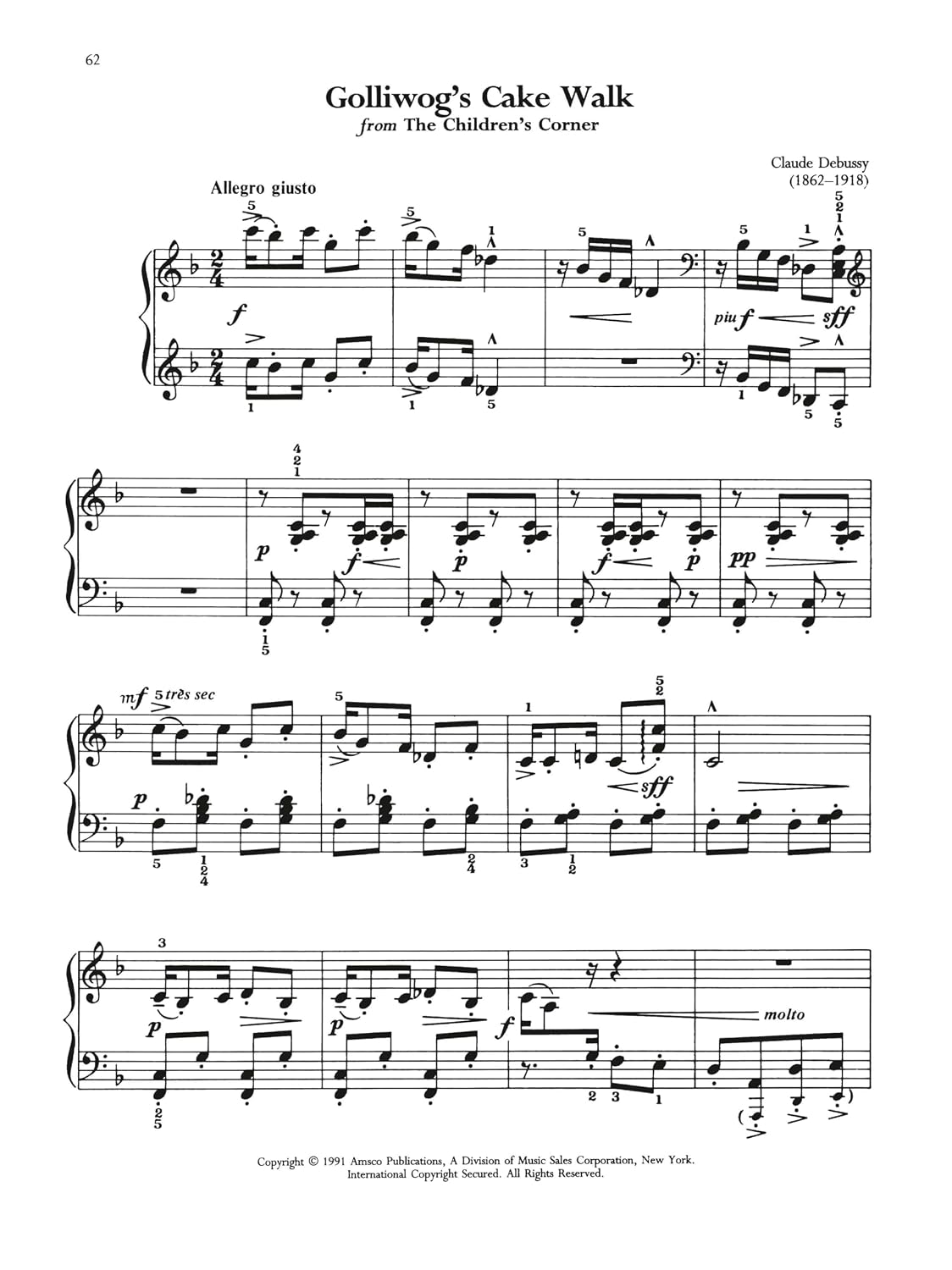 La biblioteca de clásicos fáciles del piano | Partituras de piano f...