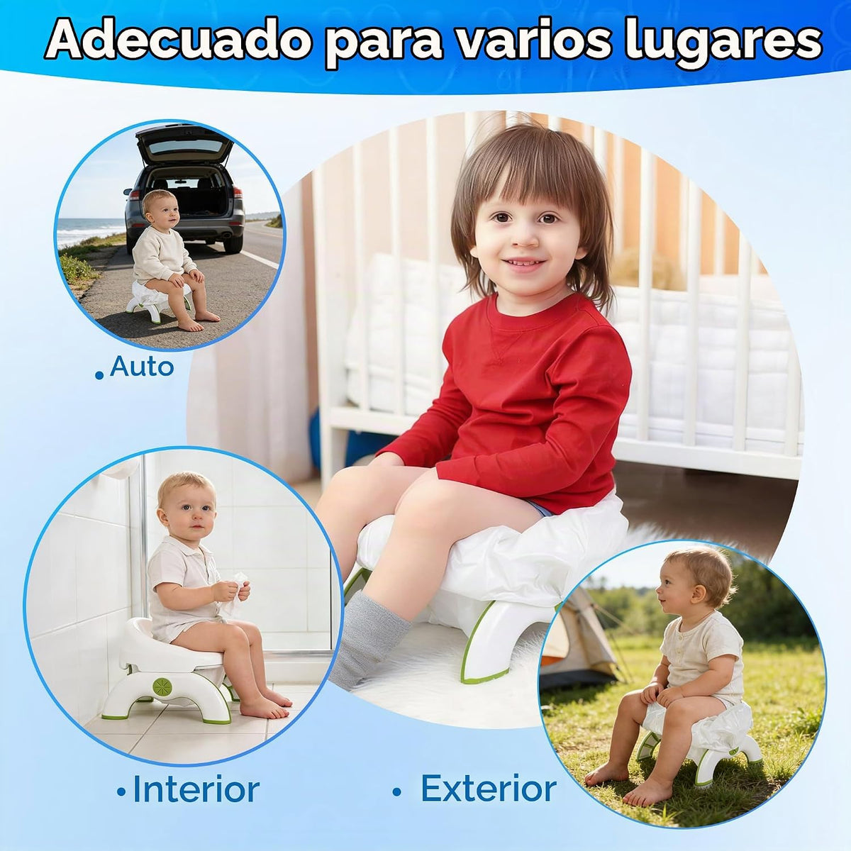 BakeToilet 80 revestimientos para orinal con almohadilla súper abso...