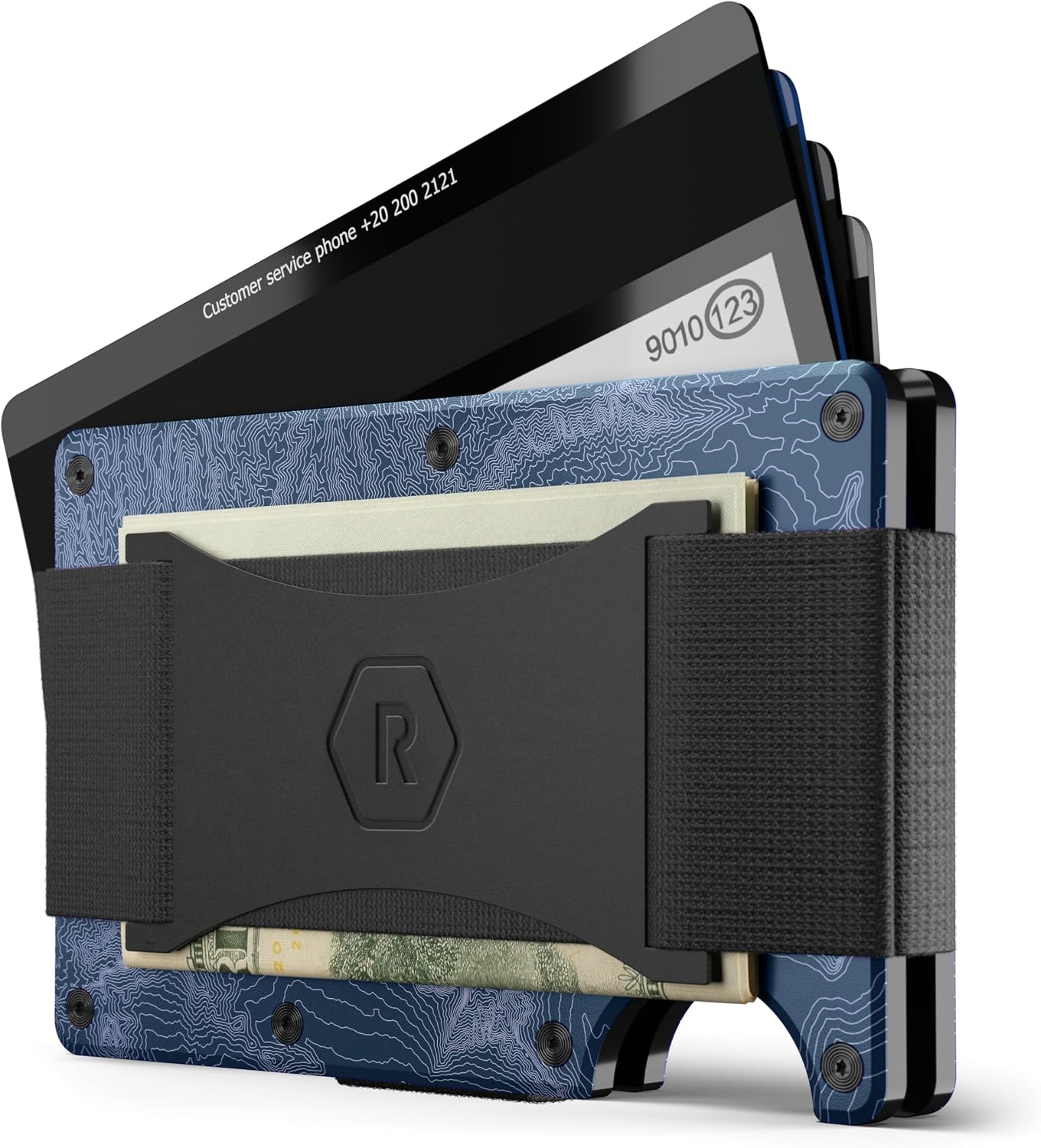 Cartera Ridge para hombres - Cartera delgada minimalista compacta y...