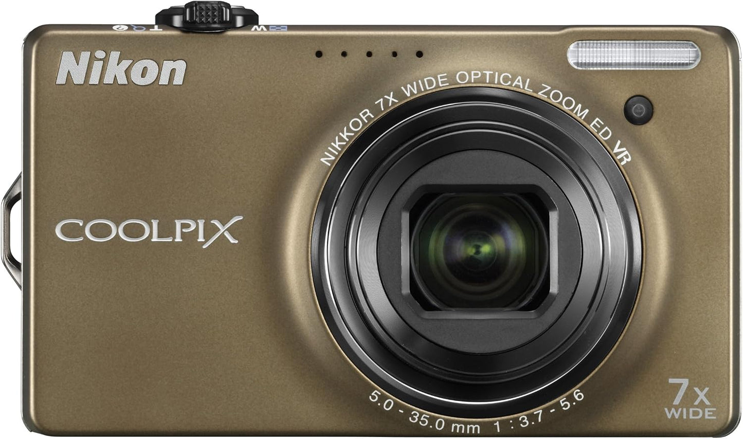 Nikon Coolpix S6000 - Cámara digital de 14 MP con zoom óptico de re...