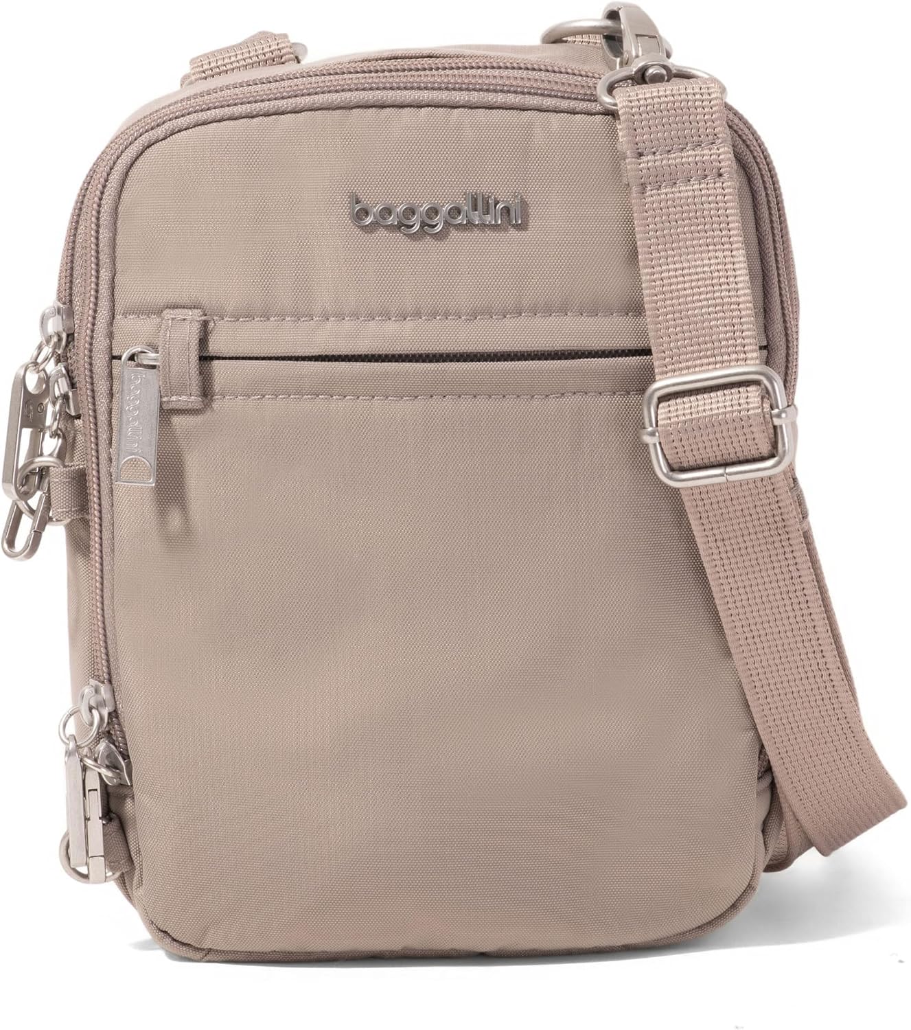 Baggallini Securtex® Mini Everything - Bolsa cruzada antirrobo de 6...