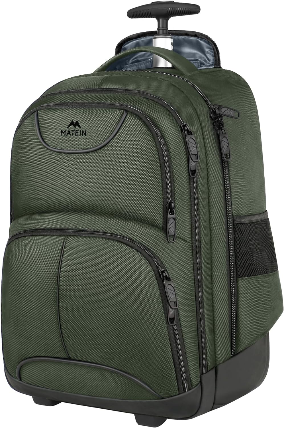 MATEIN - Mochila con ruedas, mochila para portátil con ruedas | Fit...