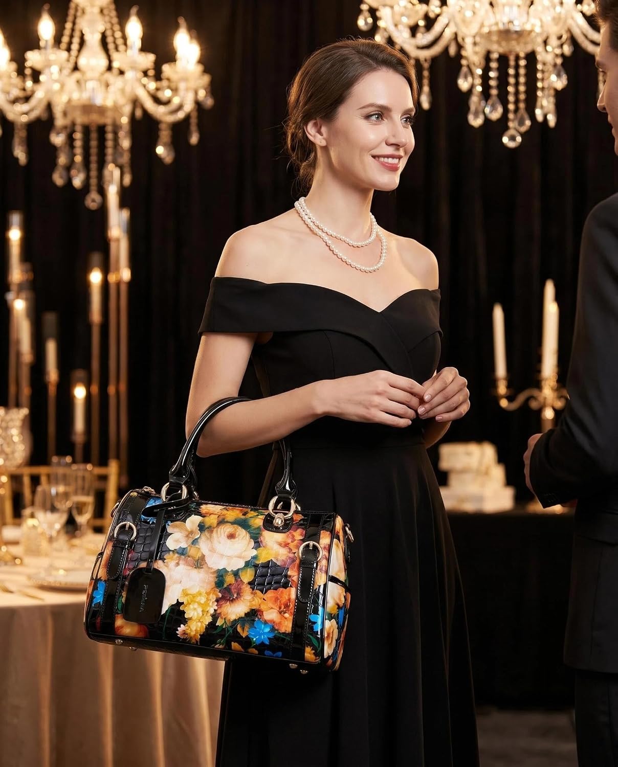 FEIMINA Monederos de cuero genuino para mujer, bolsos de diseñador...