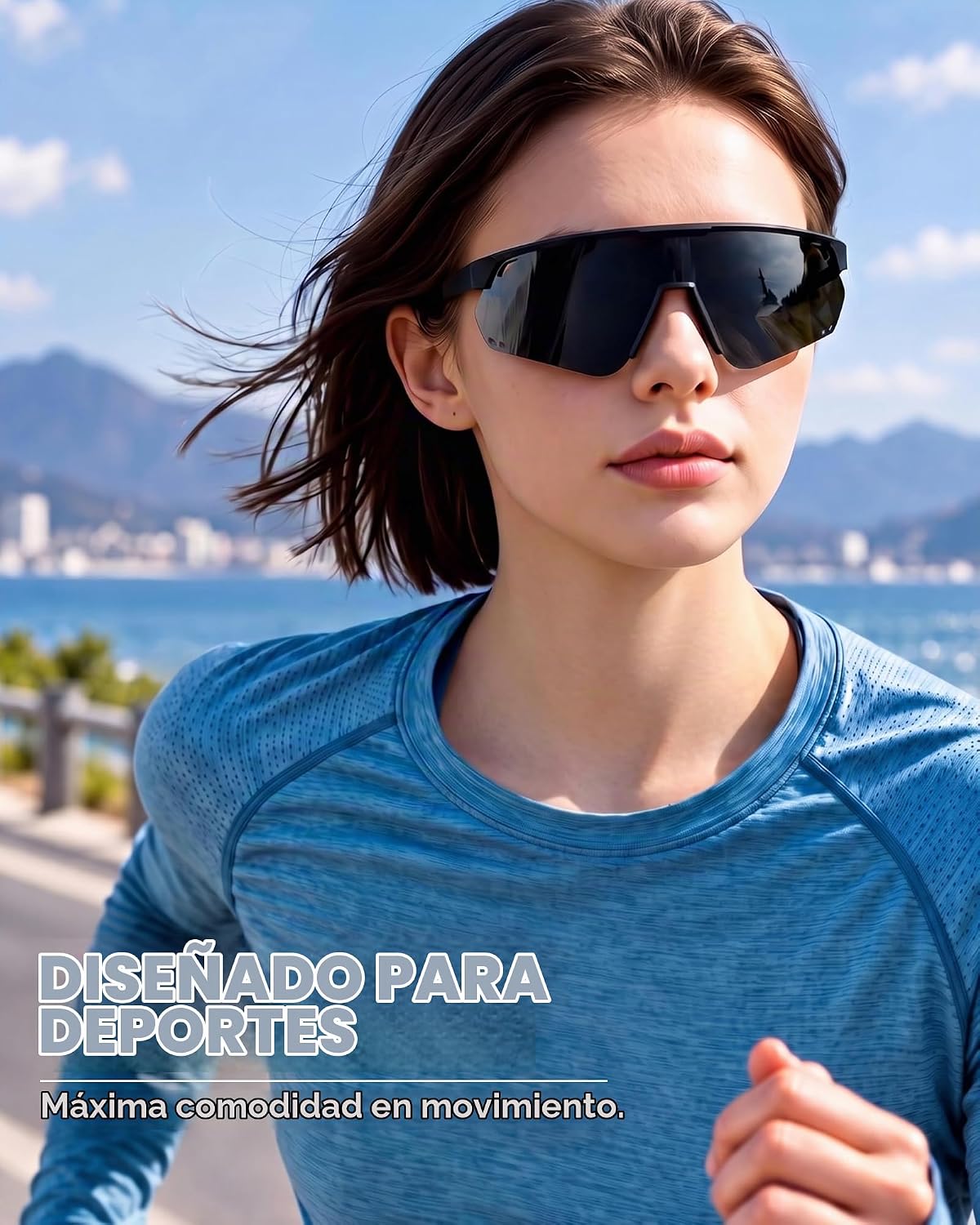 AGEYOU Gafas de sol deportivas polarizadas para hombres y mujeres |...