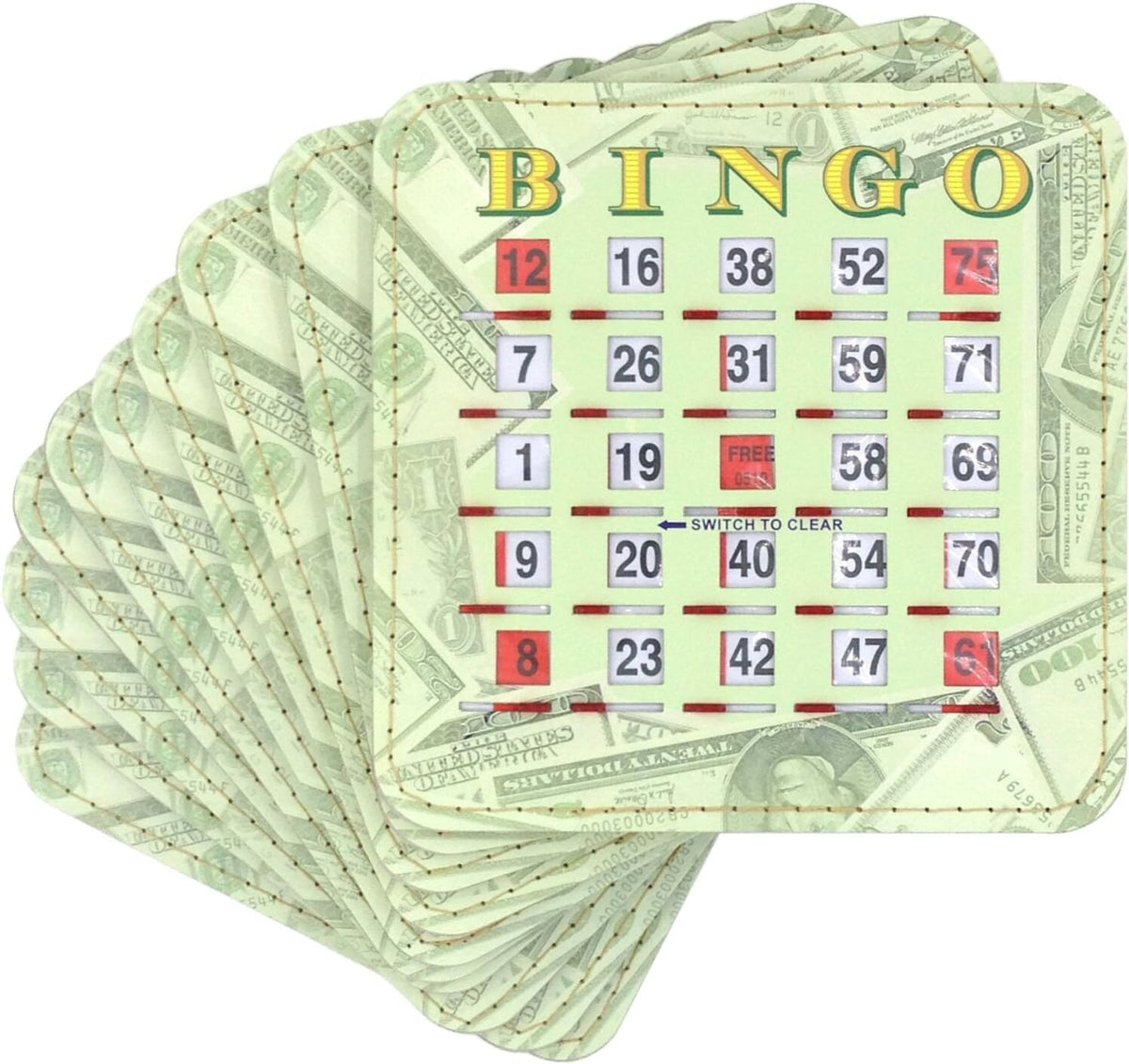 Tarjetas de obturación para Bingo Tapp Collections™, 10 unidades