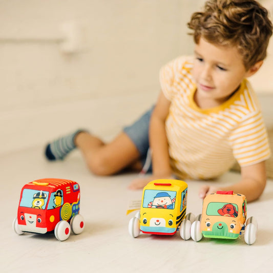 Juego de coches con cuerda hacia atrás para niños Melissa &amp; Dou...