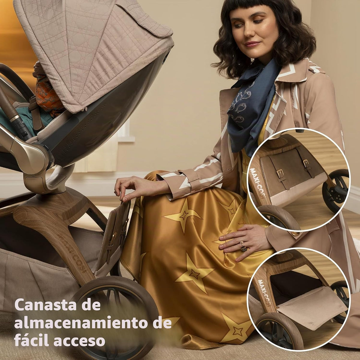Maxi-Cosi Tana 360 - Cochecito modular giratorio, cochecito y asien...
