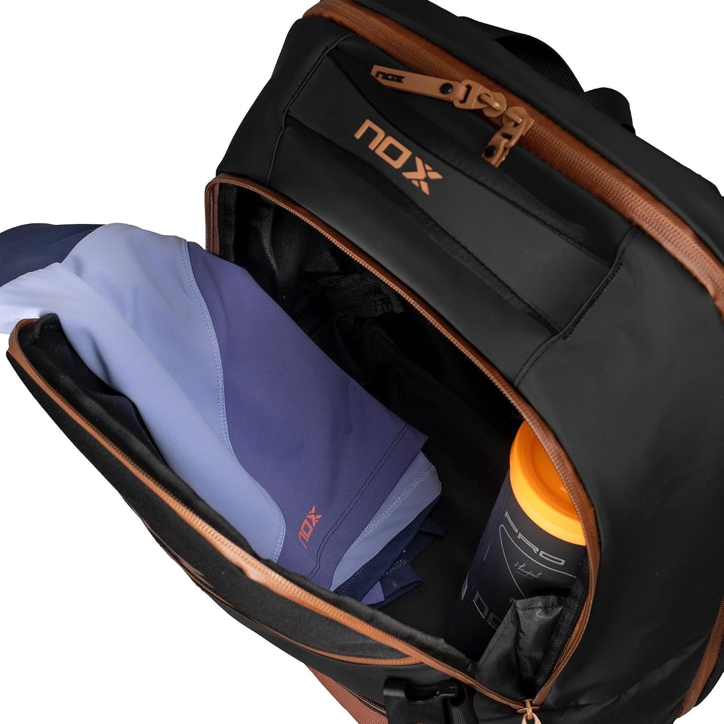 Paletero NOX Luxury Open Series Capacidad 30L | Mochila de Pádel de...