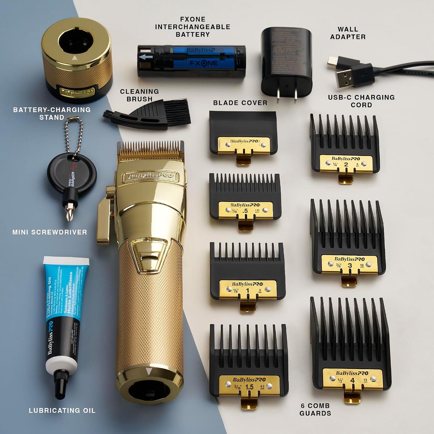 BaBylissPRO FXONE Cortapelos inalámbrico profesional - Recortador d...