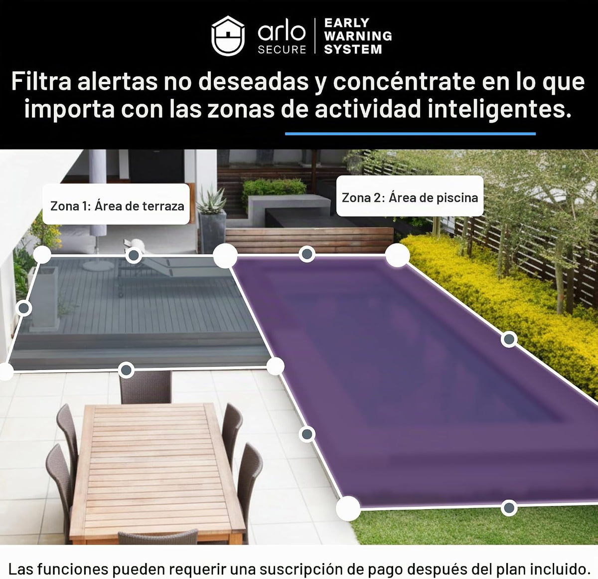 Arlo Timbre de video 2K (2.ª generación) inalámbrico o con cable -...