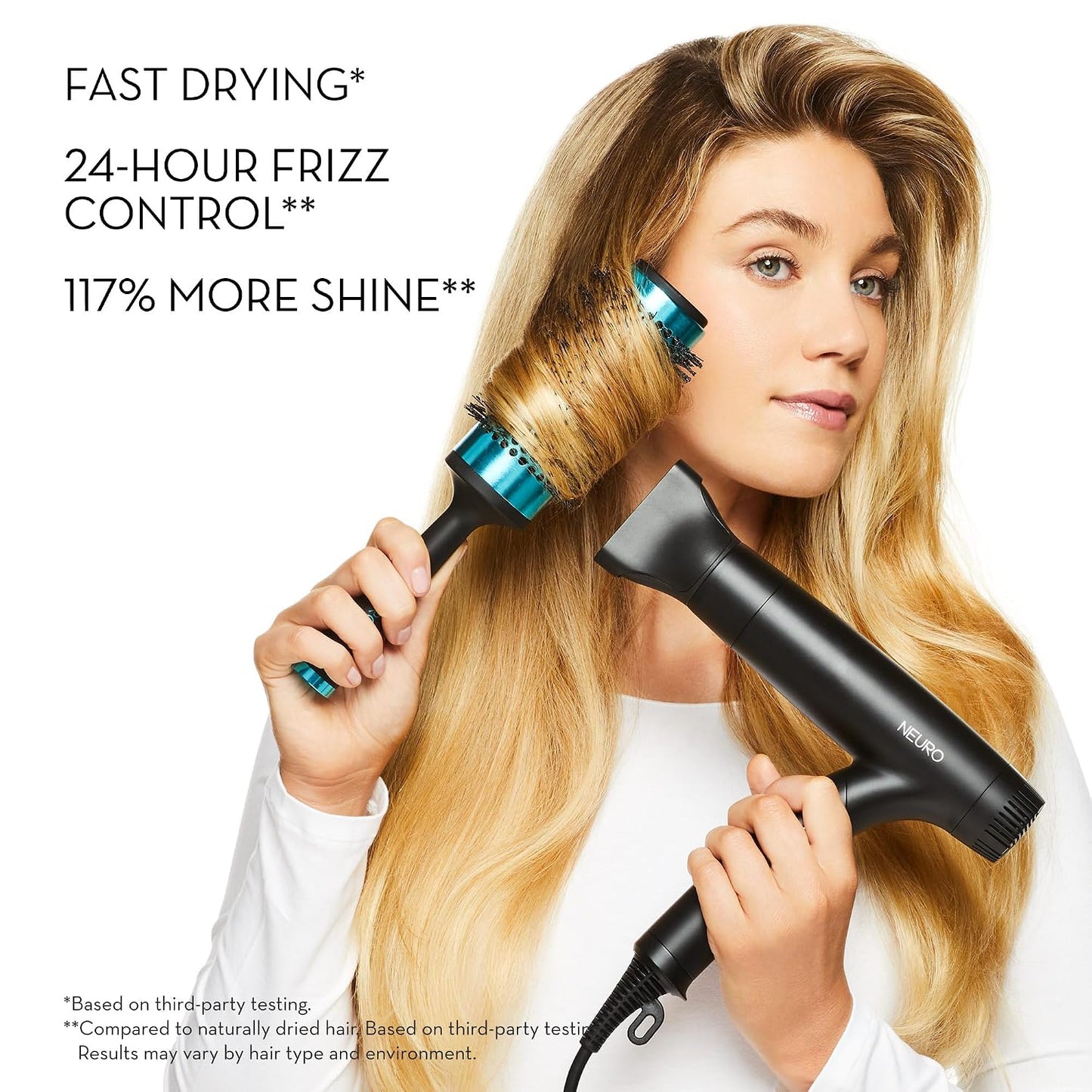 Neuro by Paul Mitchell Dry+ - Secador de pelo profesional plegable...