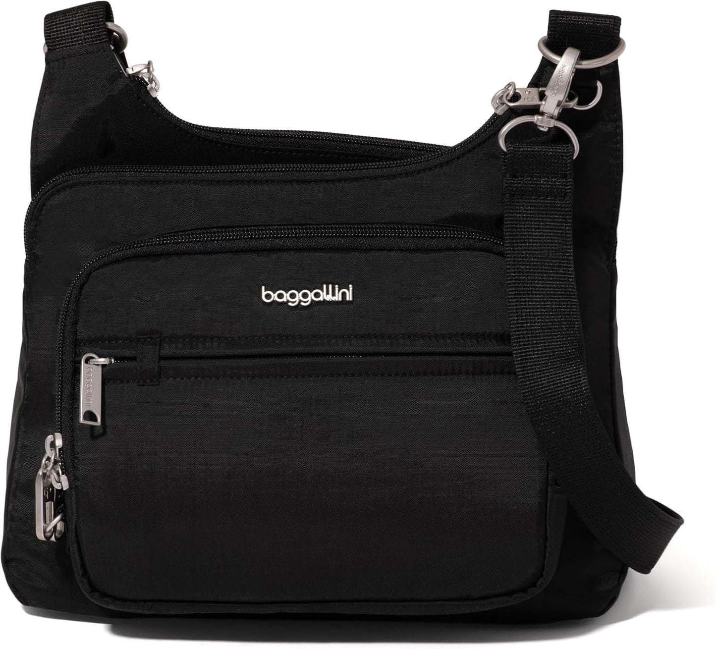 Baggallini Securtex Bandolera cruzada antirrobo 11\u201Dw X 8.5\u20...