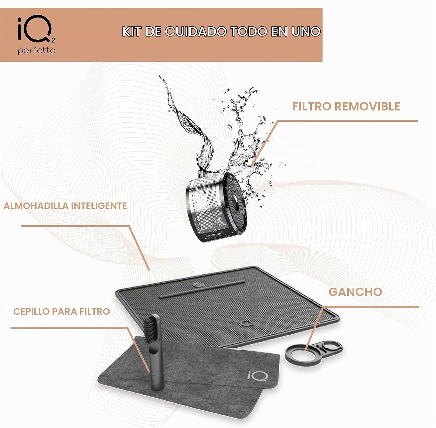 GA.MA Italy - Secador de pelo profesional iQ2 Perfetto, 110,000 RPM...