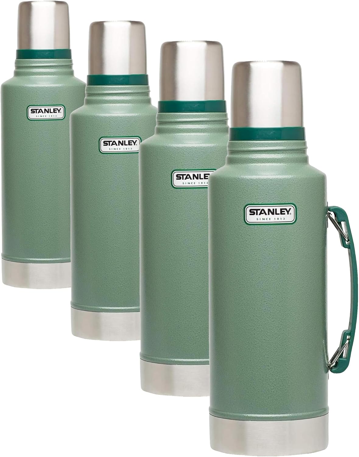 Stanley Heritage - Botella clásica al vacío con asa de 2.0 cuartos,...