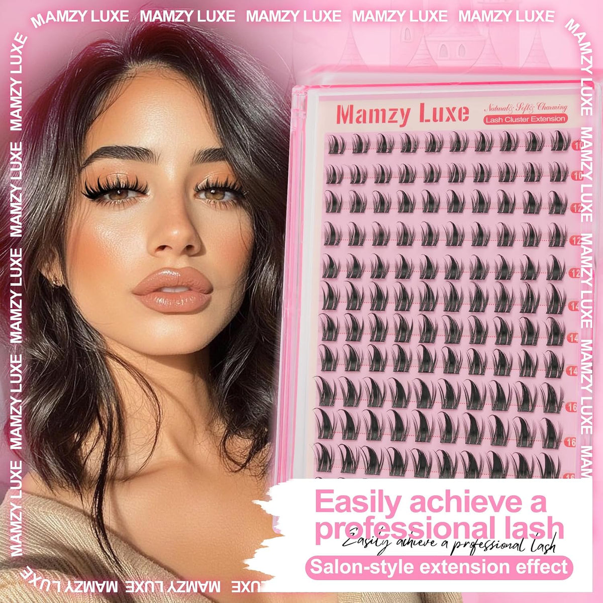 Manga Lash Racimos Wispy 0.394-0.630 in Spiky Lash Racimos CC Rizad...