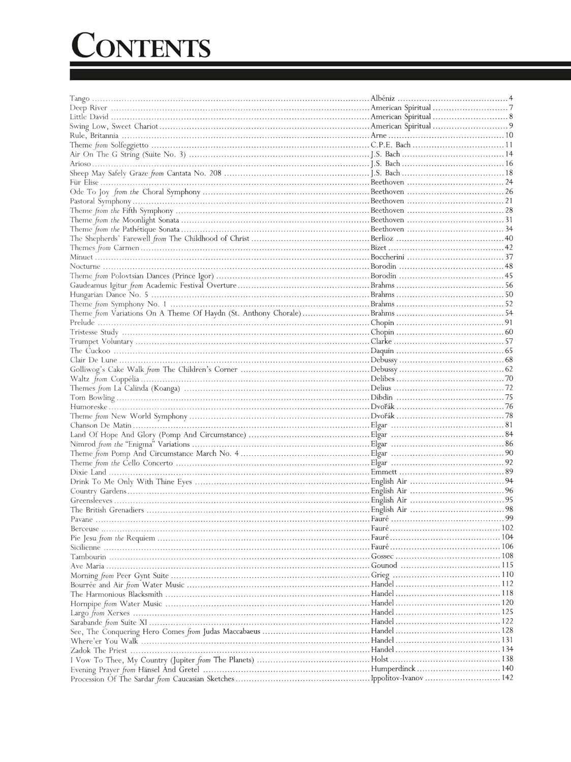 La biblioteca de clásicos fáciles del piano | Partituras de piano f...