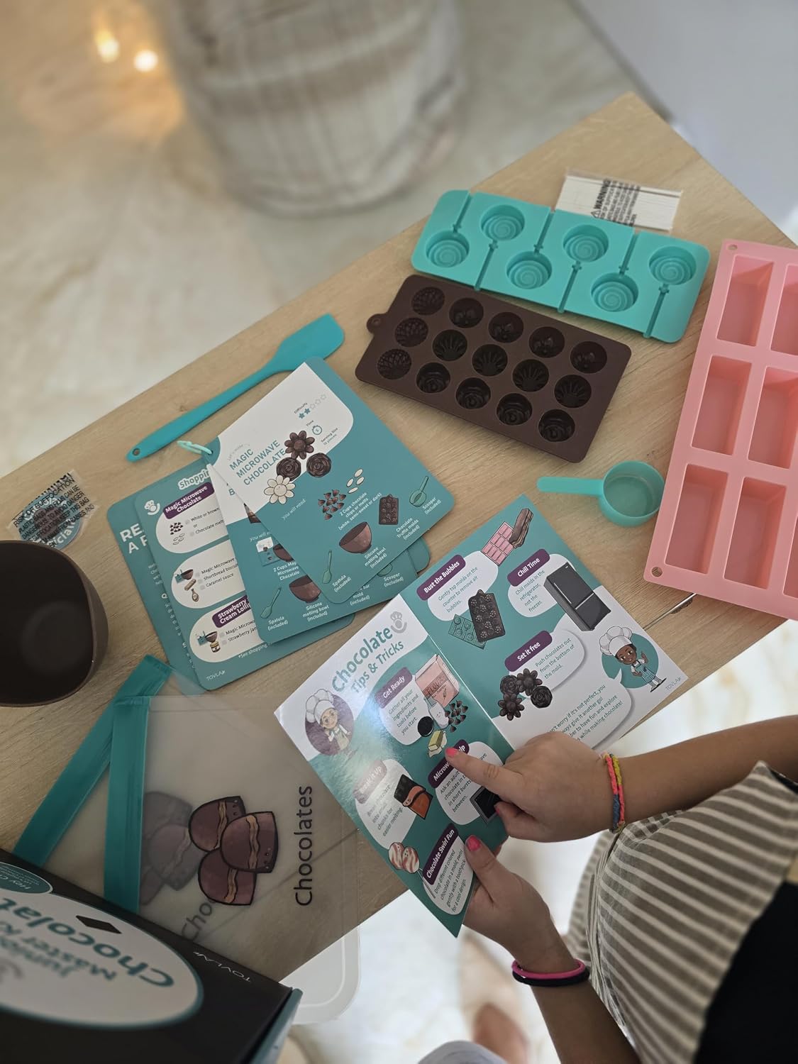 Tovla Jr. Kit de fabricación de chocolate real para niños | Aprende...