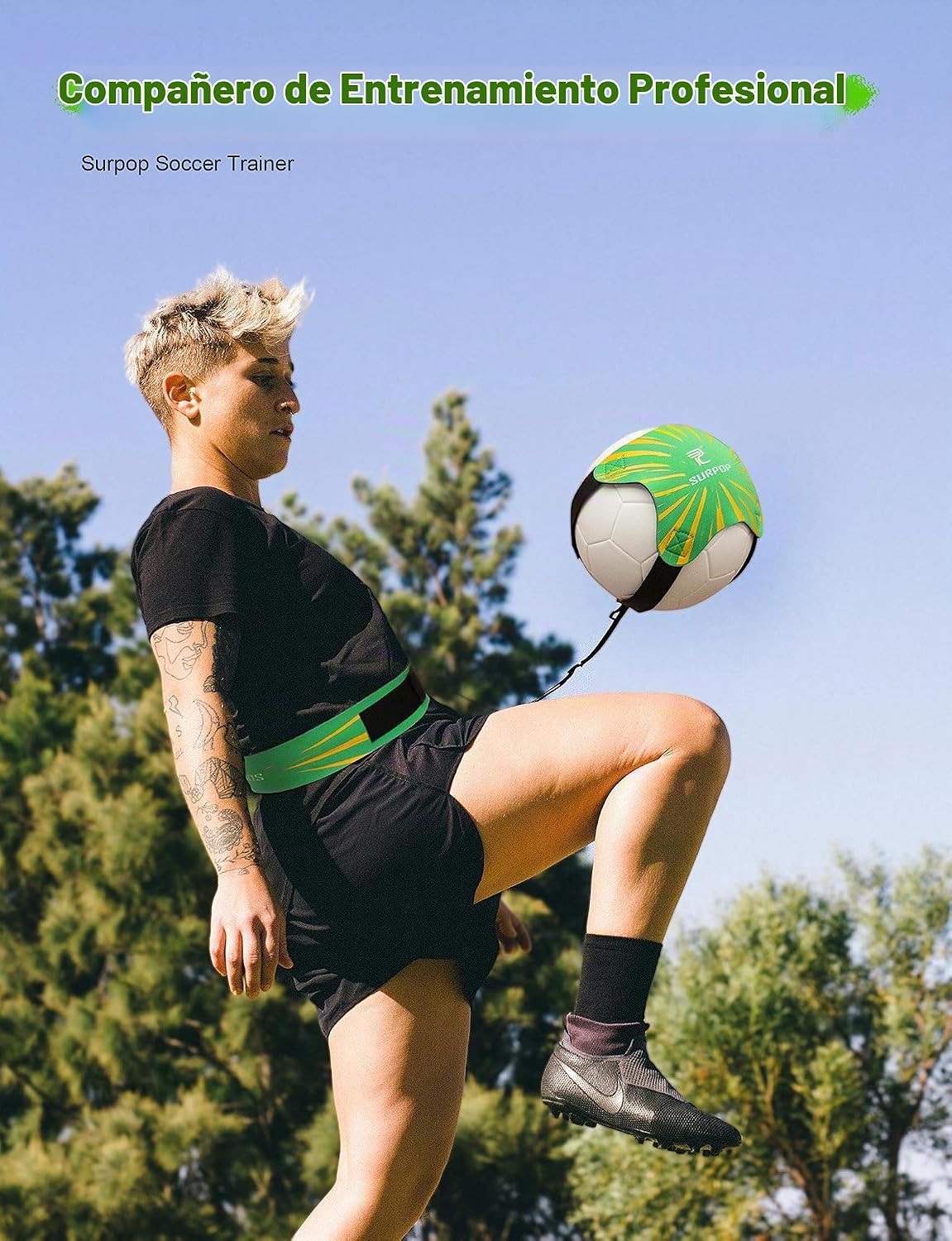 Entrenador de fútbol\/voleibol\/rugby, patada y lanzamiento de fútb...