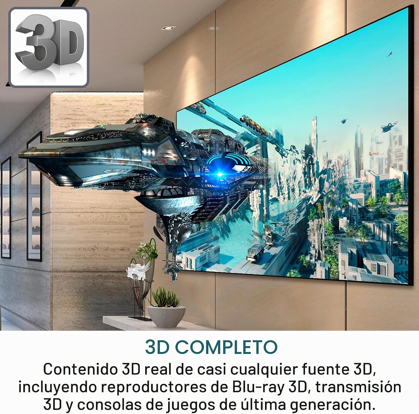 Optoma HD30LV 1080p Full HD Proyector para el Hogar