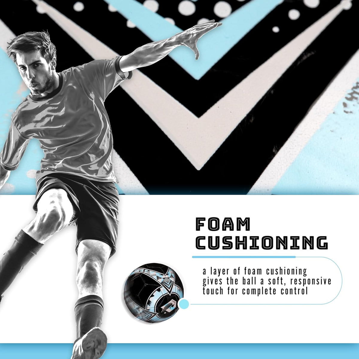 Franklin Sports Pelotas de fútbol oficiales del equipo MLS - Balone...